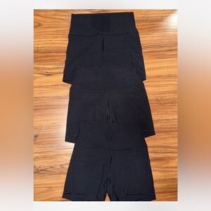 Aritzia Black Bike Shorts